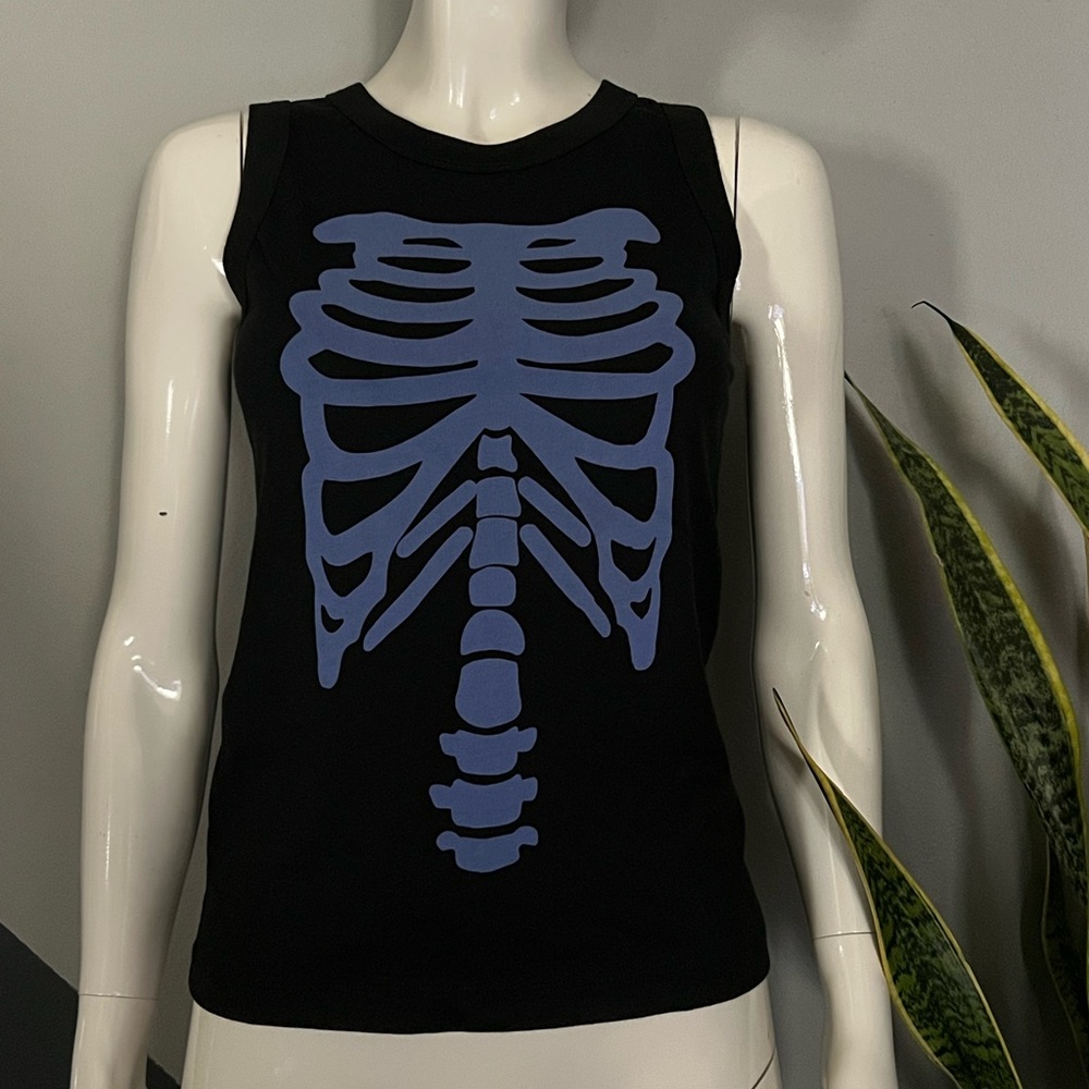 Phoebe Bridgers “skeleton “ tank top
